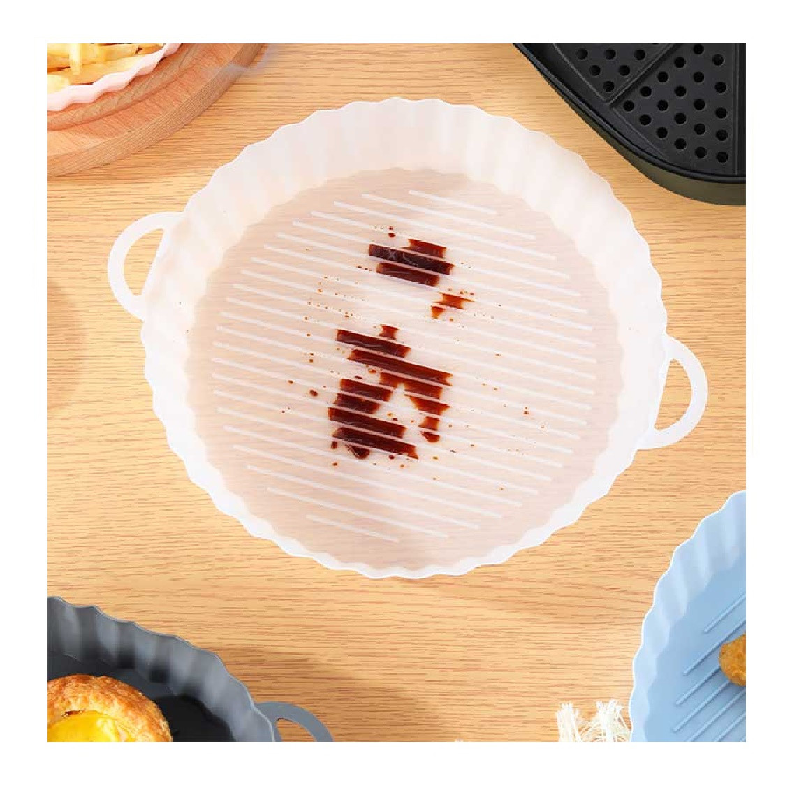 Miniatura 4 de Bandeja De Silicona Freidora De Aire