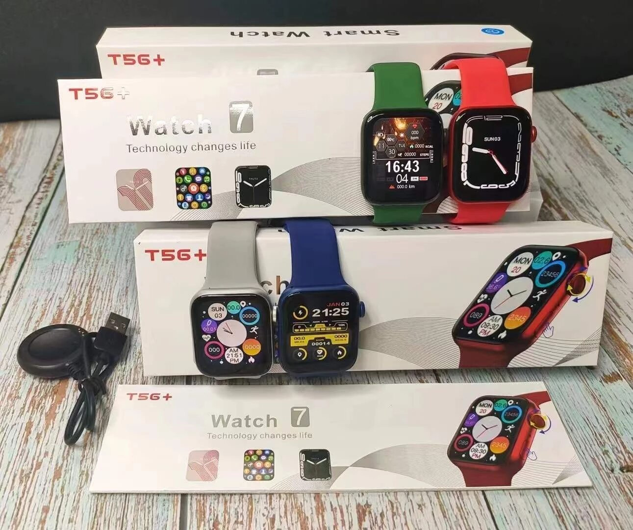 Reloj inteligente Watch Serie 7 T56+