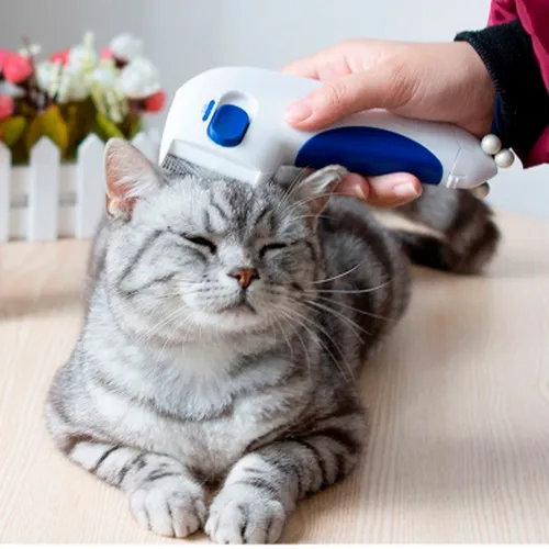 Miniatura 2 de Cepillo Eléctrico Mascotas Anti-pulgas