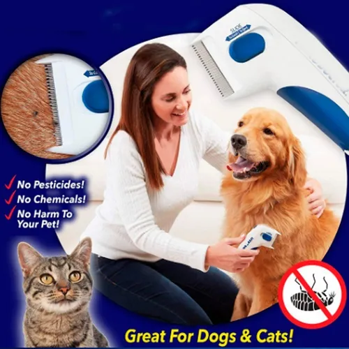 Miniatura 3 de Cepillo Eléctrico Mascotas Anti-pulgas