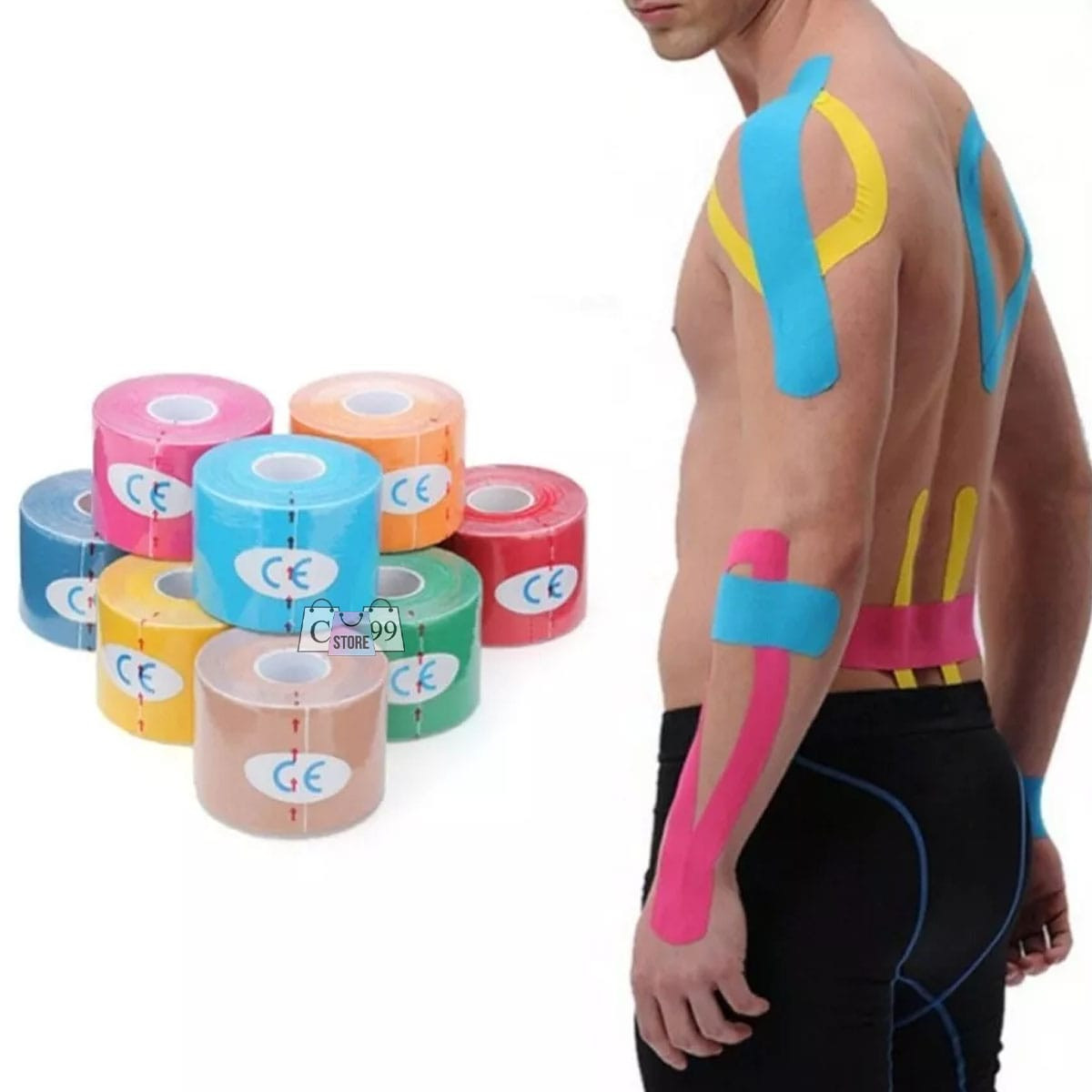 Cinta Kinesiológica Vendaje Terapéutico