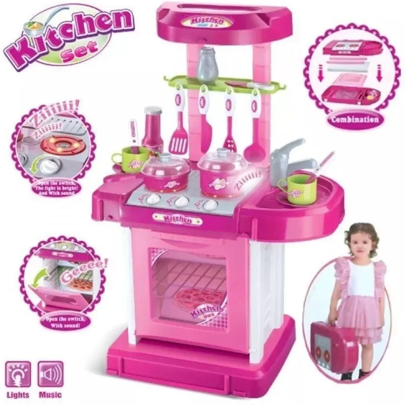 Miniatura 4 de Cocina Infantil Maletin Princesas Niñas