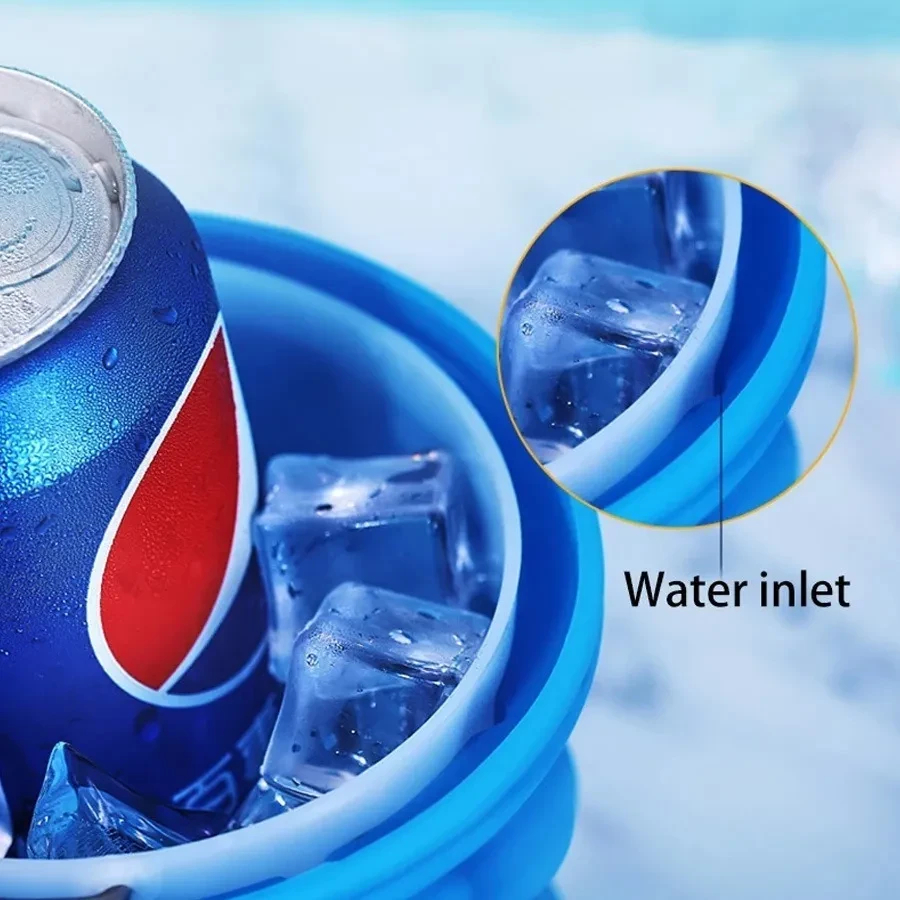 Miniatura 2 de Mini Hielera Cubos De Hielo En Silicona