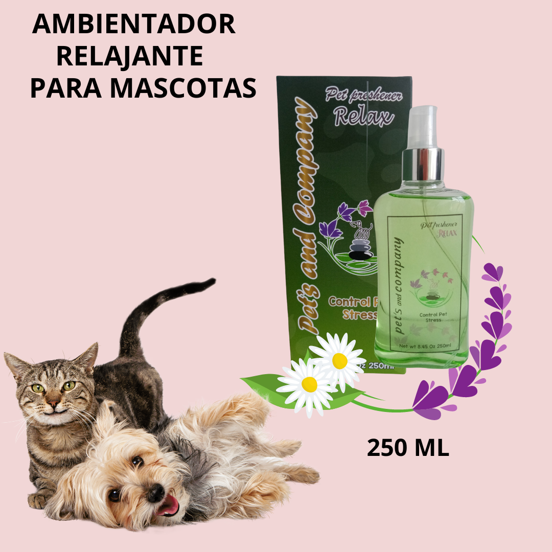 AMBIENTADOR RELAJANTE PARA MASCOTAS