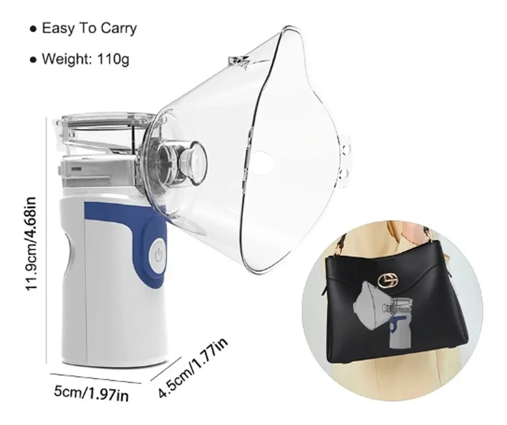 Miniatura 3 de Nebulizador Portatil Adultos Niños YM252