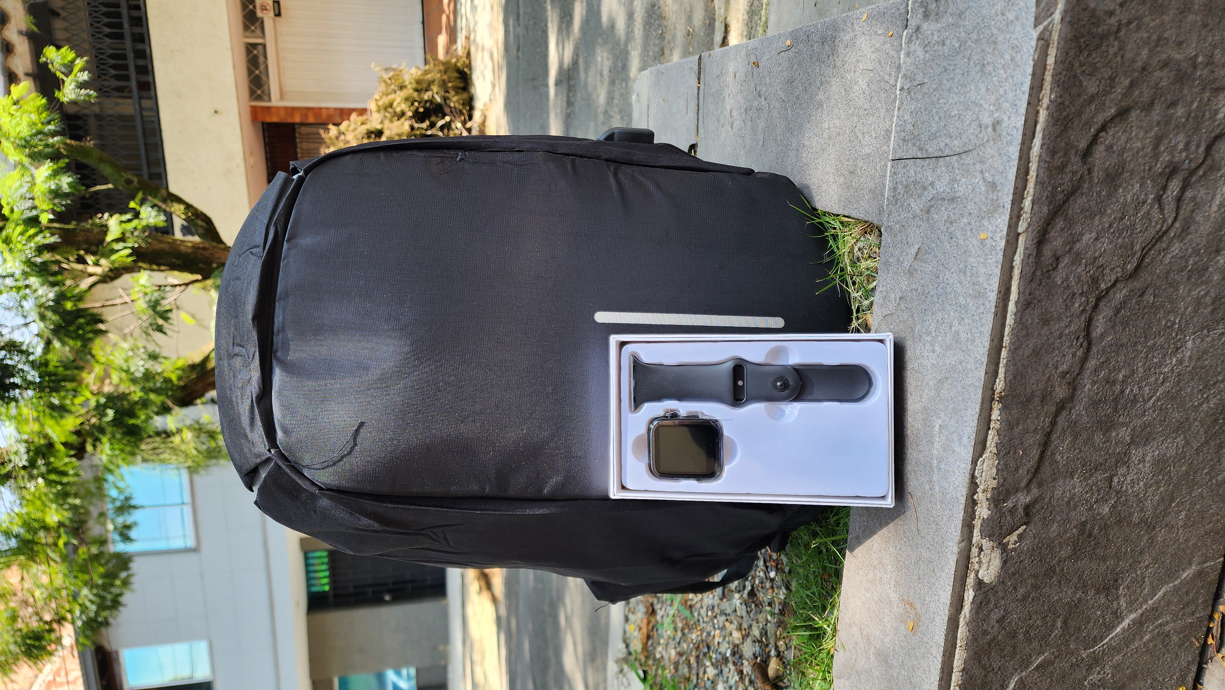 Miniatura 6 de COMBO SMARTWATCH T500 + MORRAL ANTIRROBO