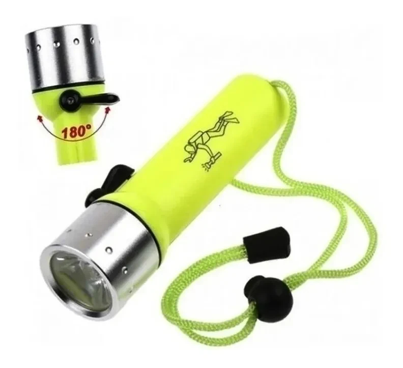 Miniatura 4 de Linterna Acuatica Buceo Sumergible