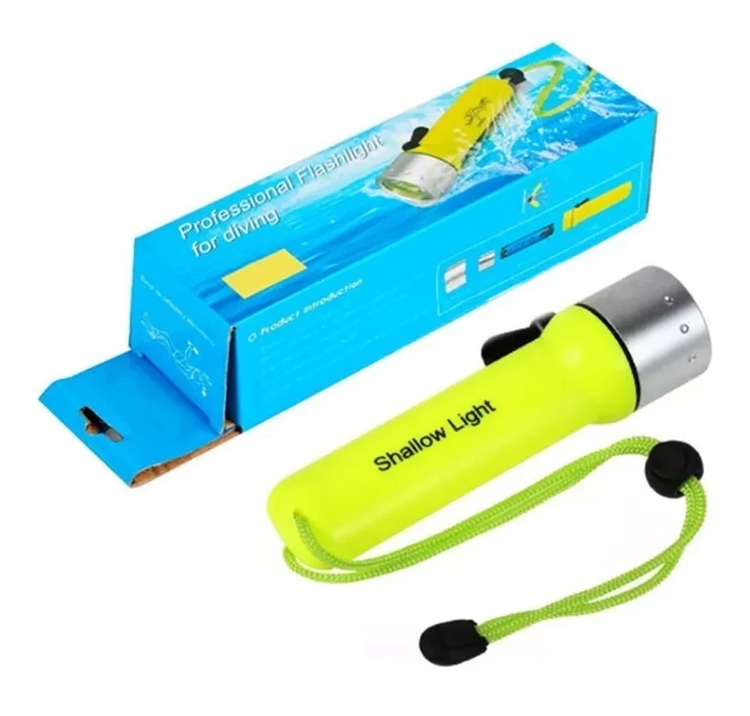 Miniatura 3 de Linterna Acuatica Buceo Sumergible