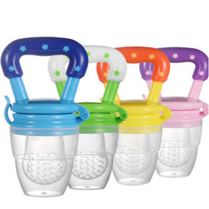 CHUPO PARA FRUTA BEBE - COLOR: ROSA