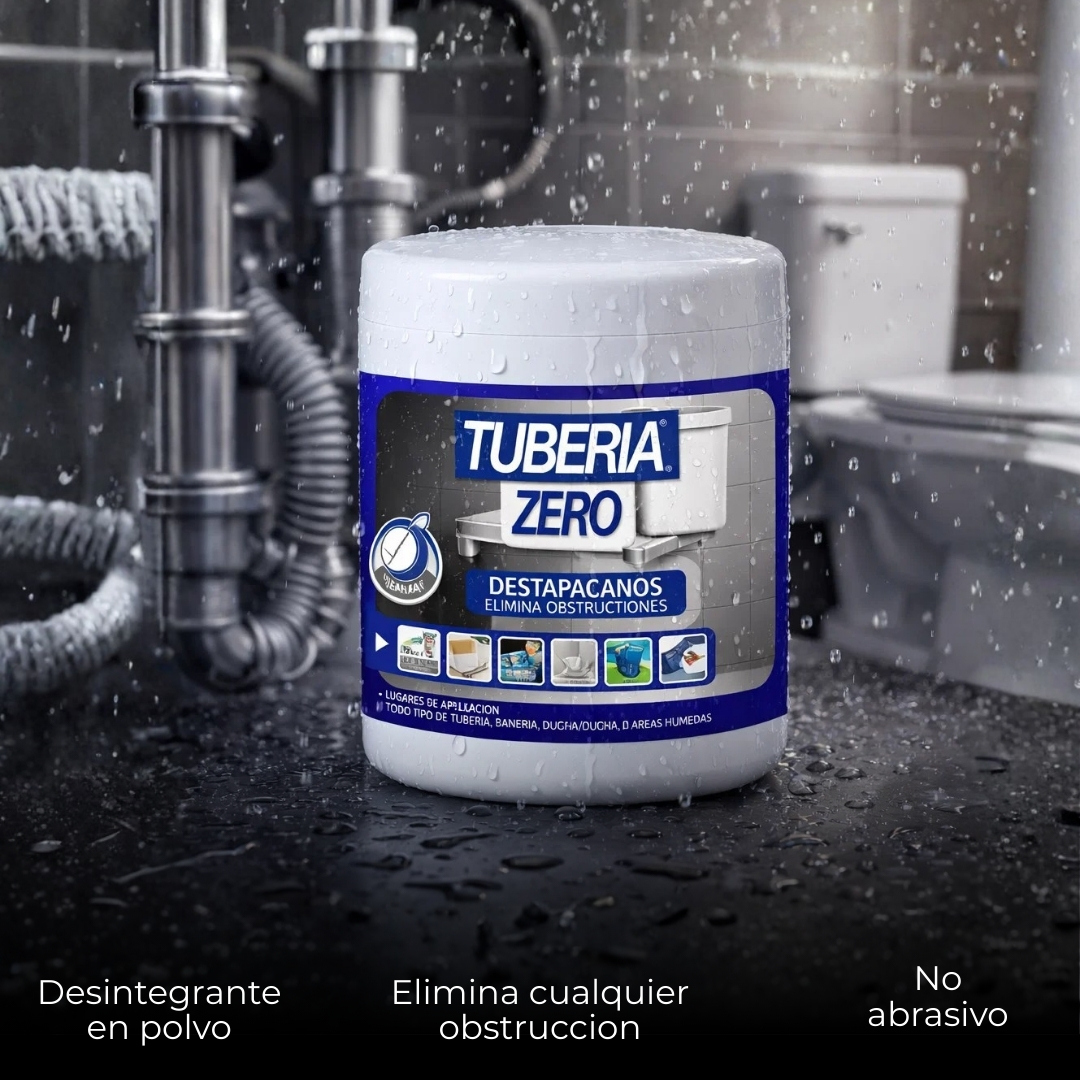 Destapa Caños Tuberia Zero 250gr