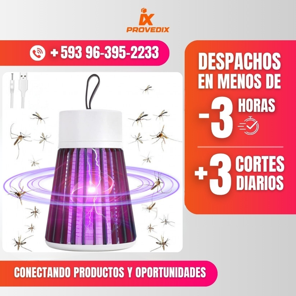 LAMPARA DE MOSQUITOS LED