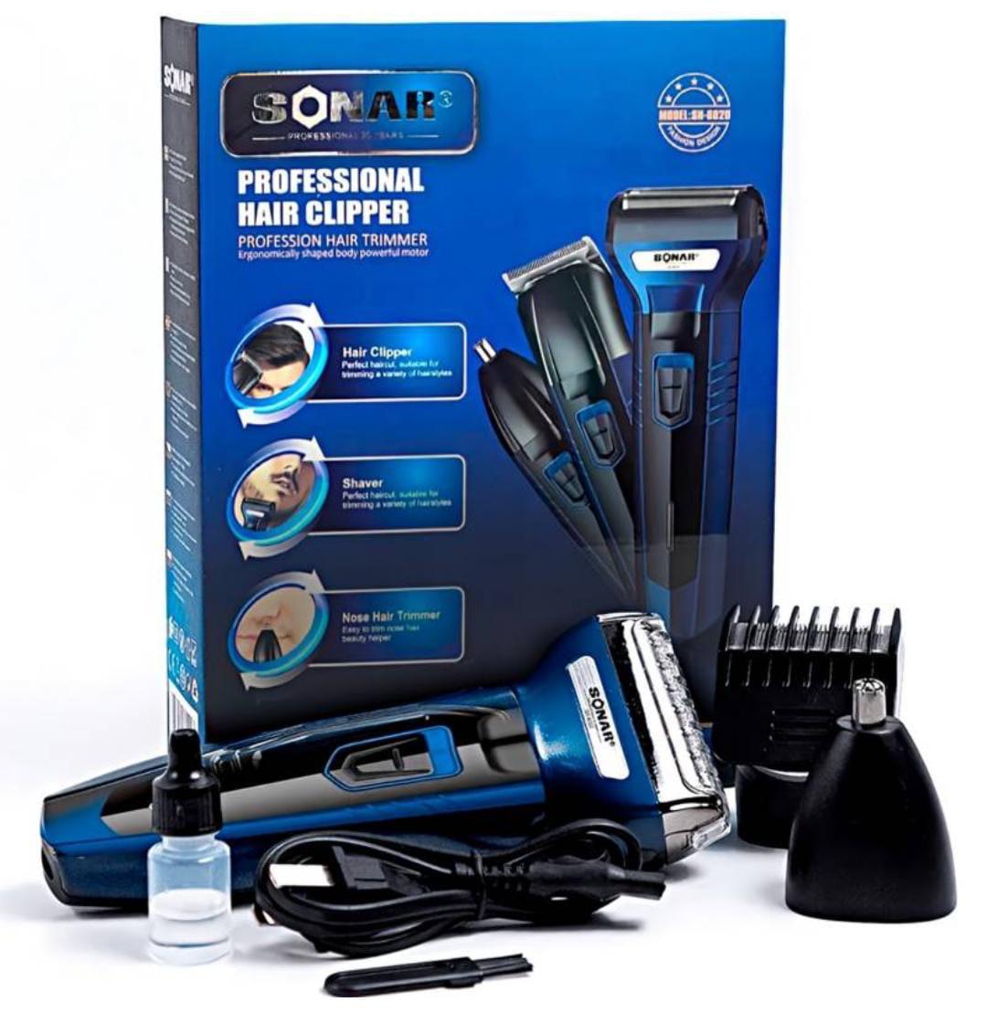 Cortadora Afeitadora Sonar 3 en 1