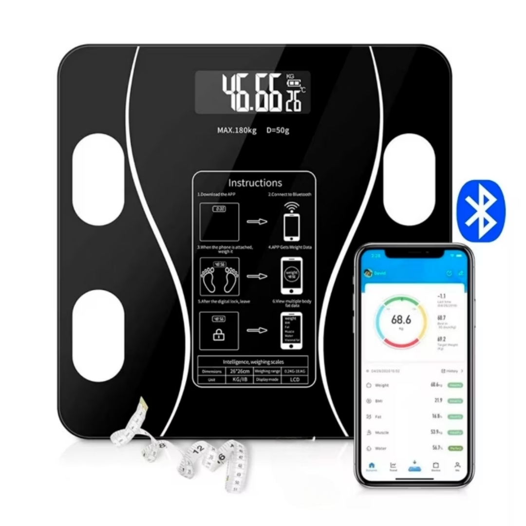Balanza Báscula Digital con Bluetooth