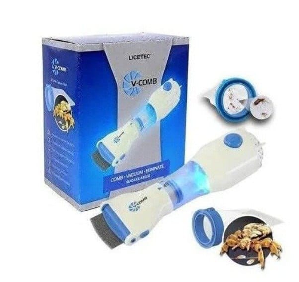 Peine Electrico Quita Piojos