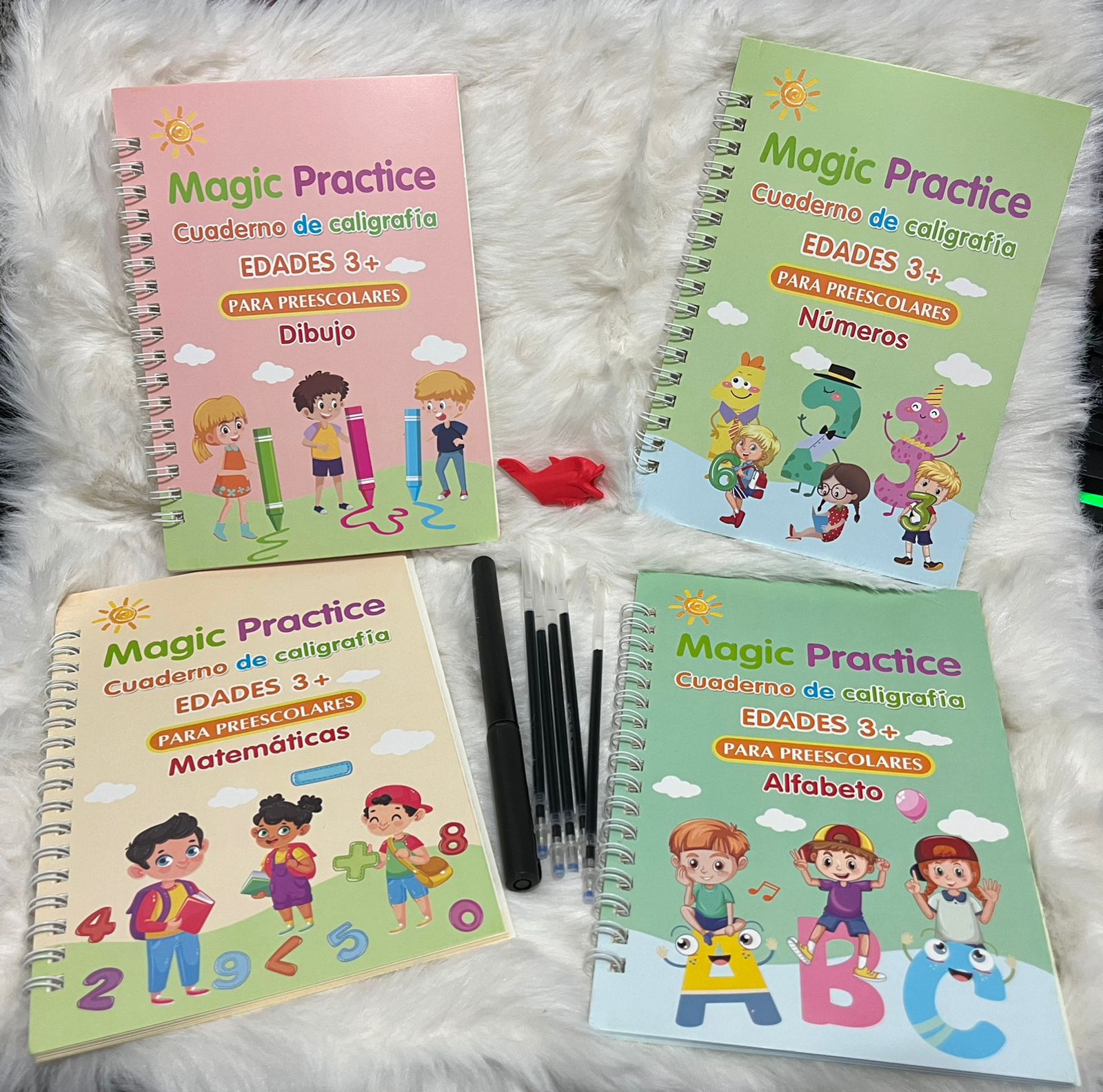 KIT DE CALIGRAFIA SET X4 UNIDADES