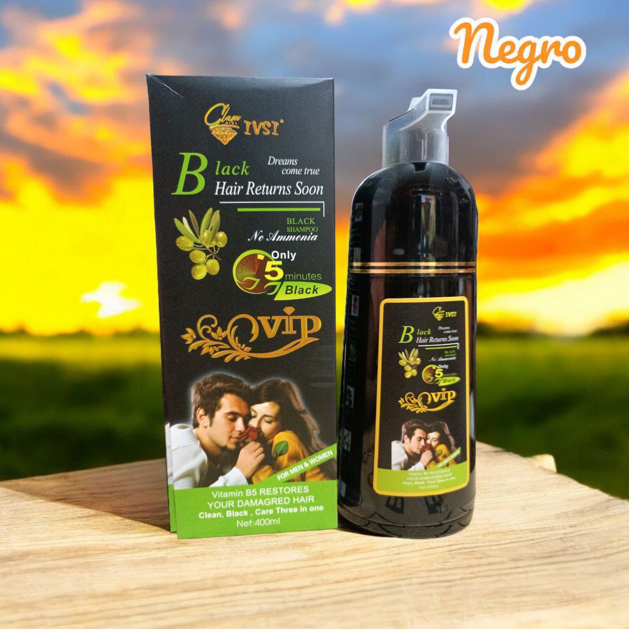 Miniatura 6 de Shampoo cubre canas 400ml - Color: Brown (café oscuro)