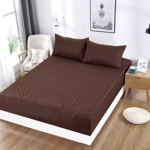 Vista 3 de Protector de Colchon 2 Plazas - color: azul claro