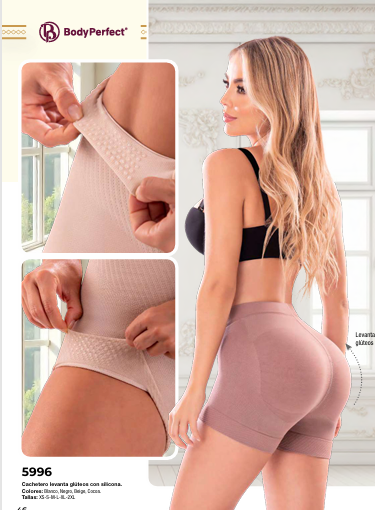 Panty con silicona 5996