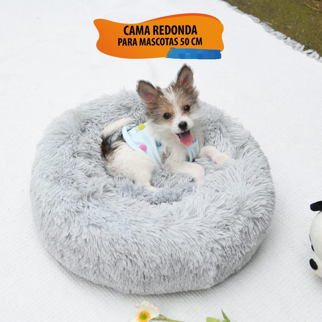 Cama Redonda Para Mascotas