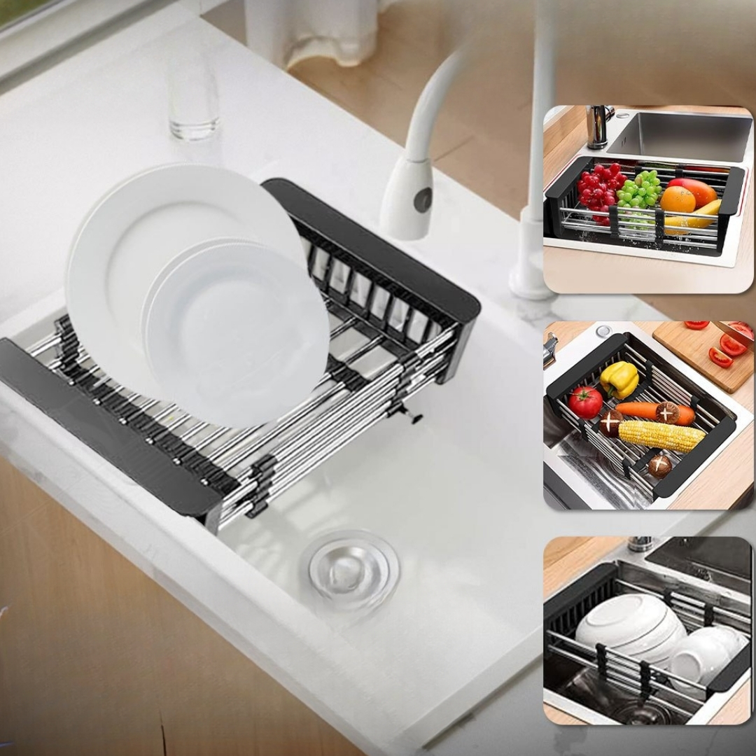 Escurridor de platos expandible