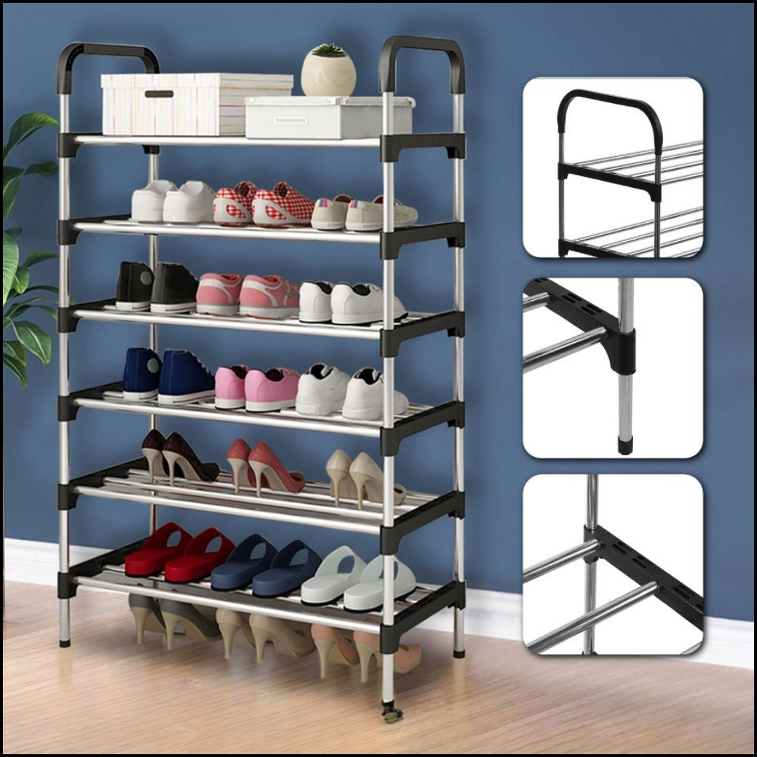 Repisa para zapatos de 6 niveles