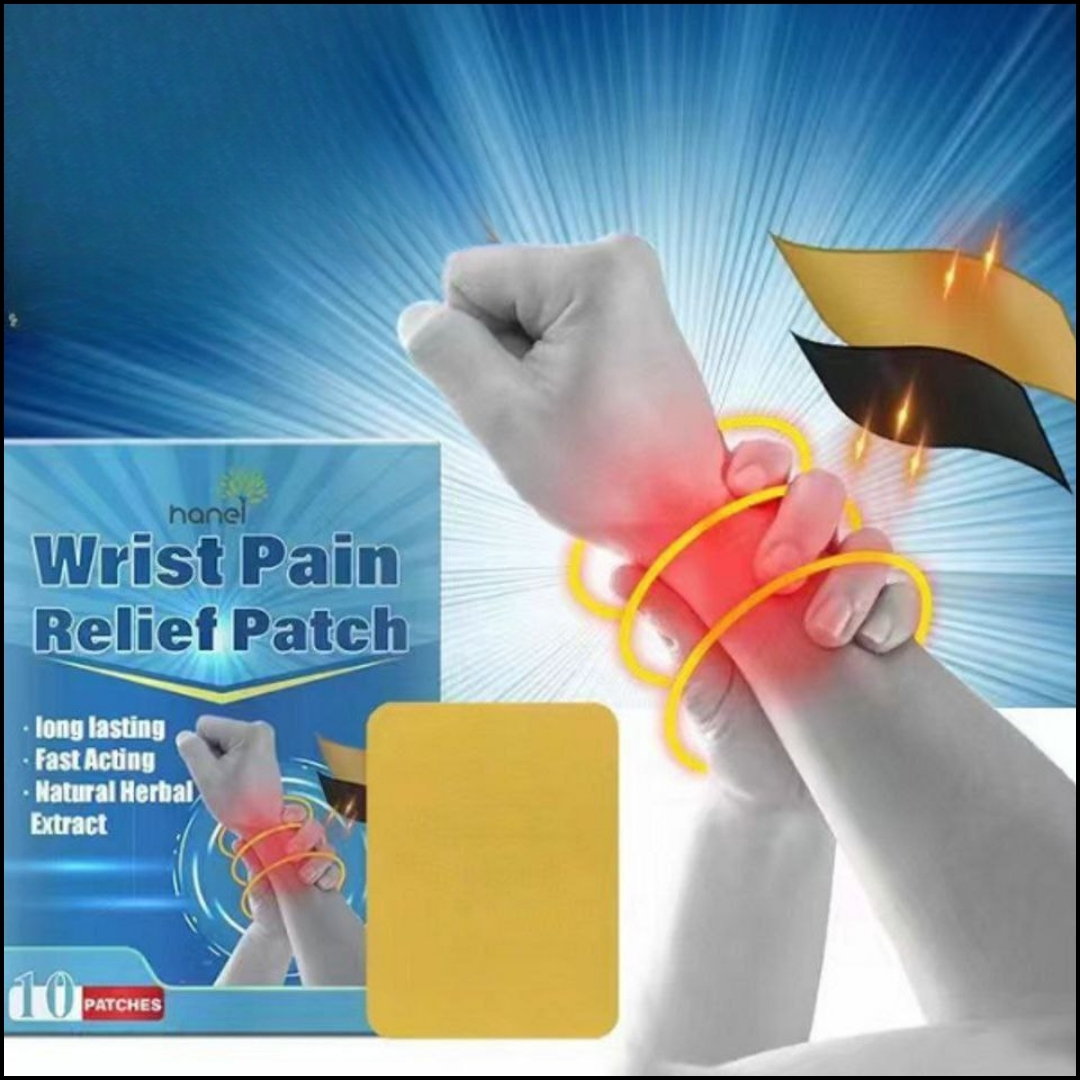 Parche x 10 para aliviar dolor de muñeca