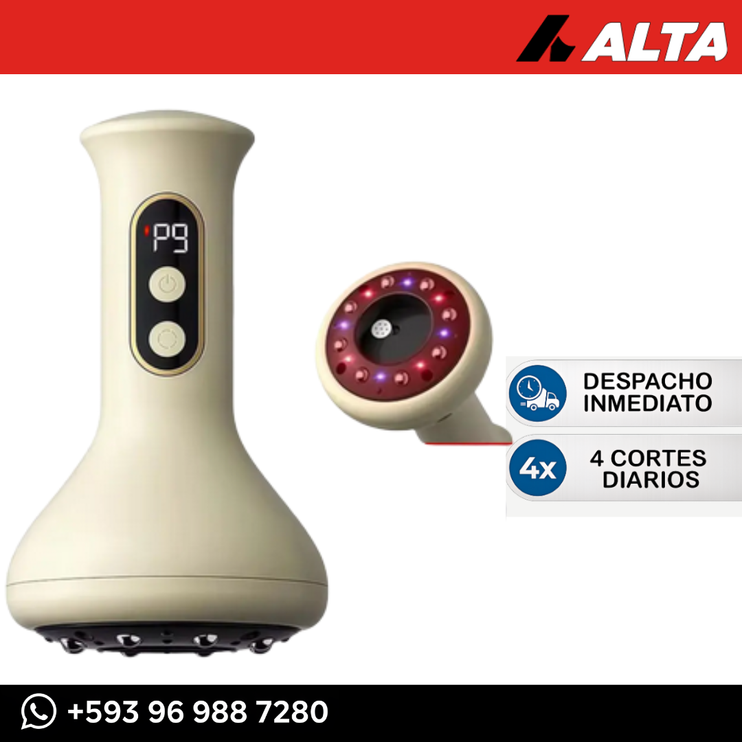 MASAJEADOR TERMOVENTOSAS 9 VELOCIDADES