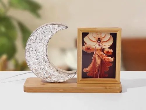 LAMPARA DE MESA CON FOTO