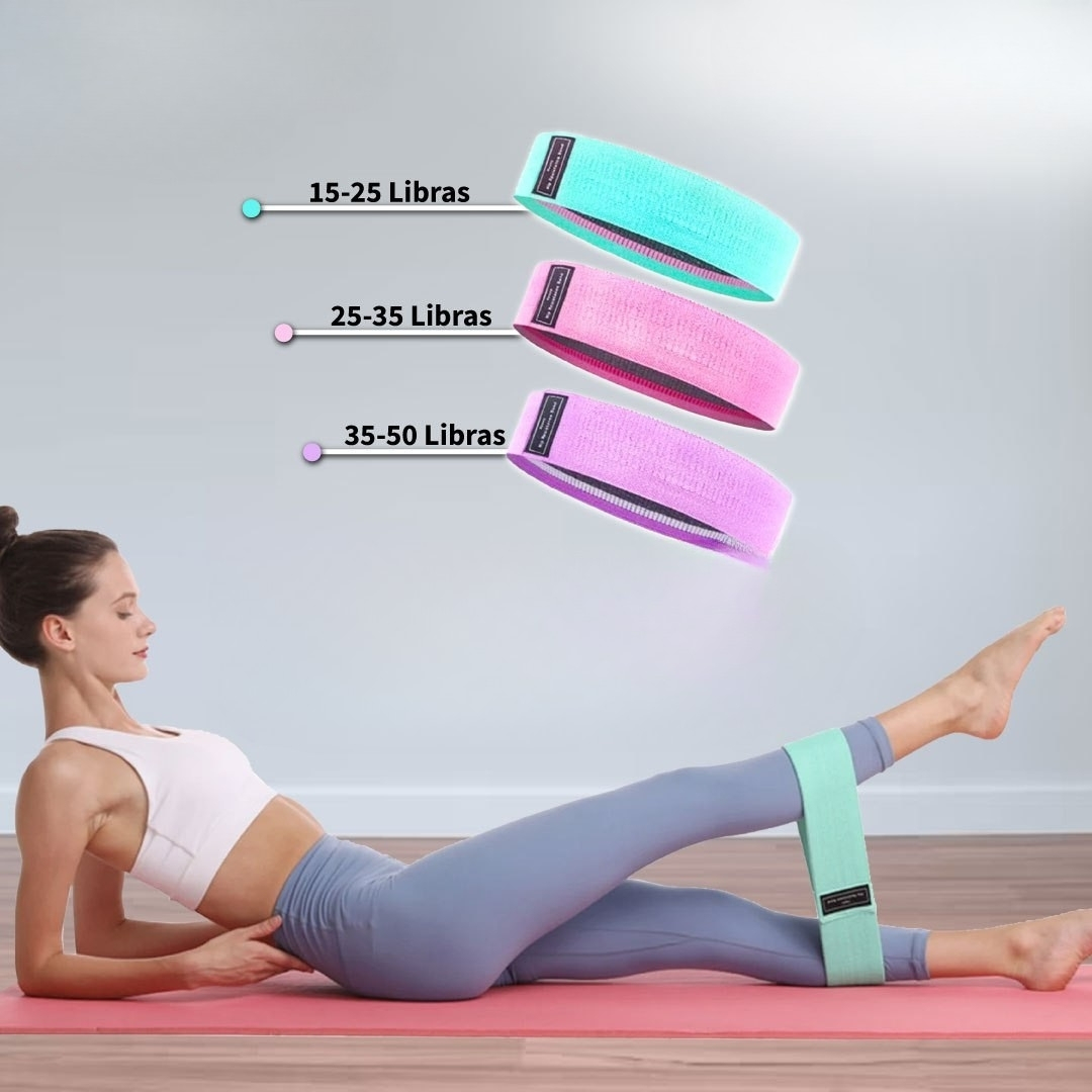 Pack de Bandas de Resistencia de Tela