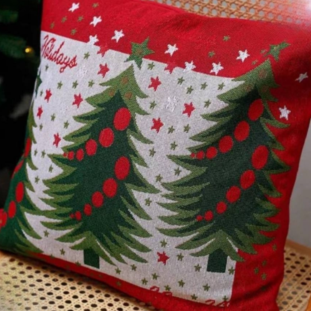 Funda para cojín de Papa Noel