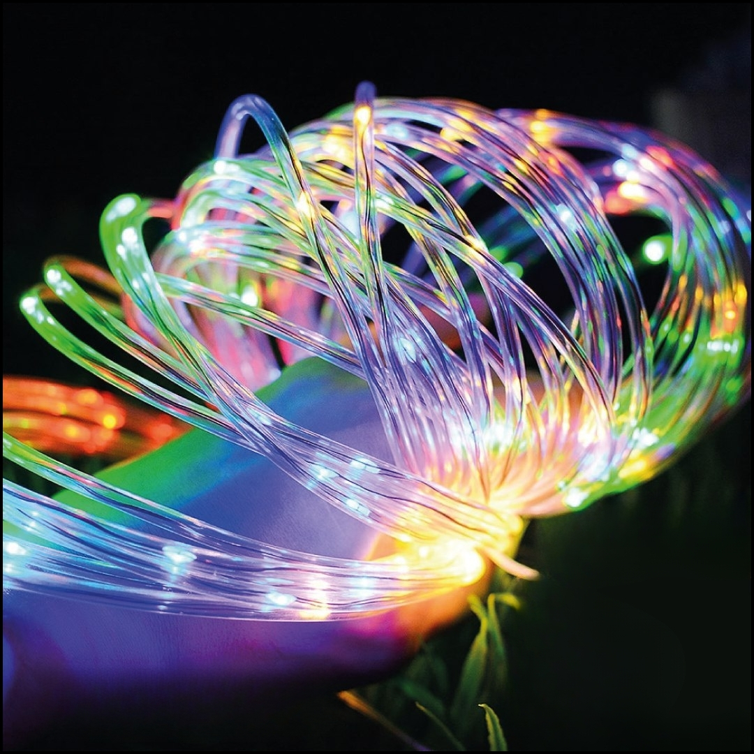 Manguera led 10M multicolor y blanco