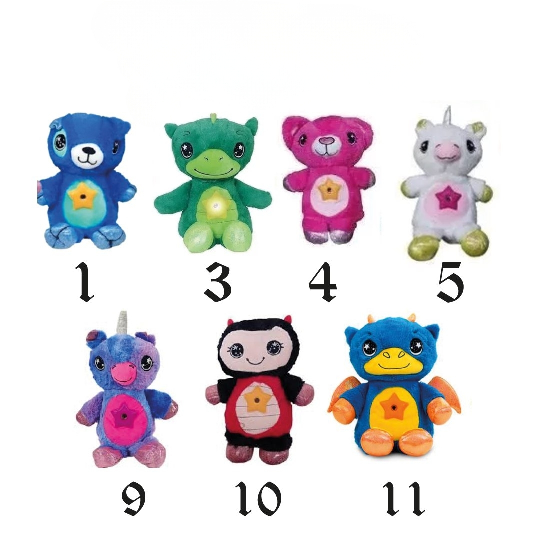 Peluche Proyector De Estrellas