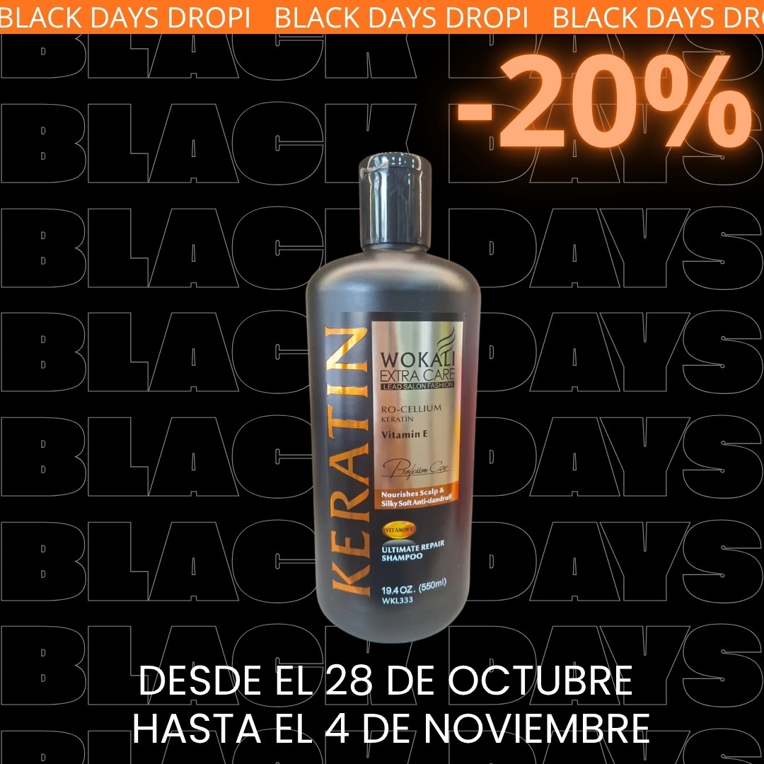 Shampoo keratin con Vitamina E