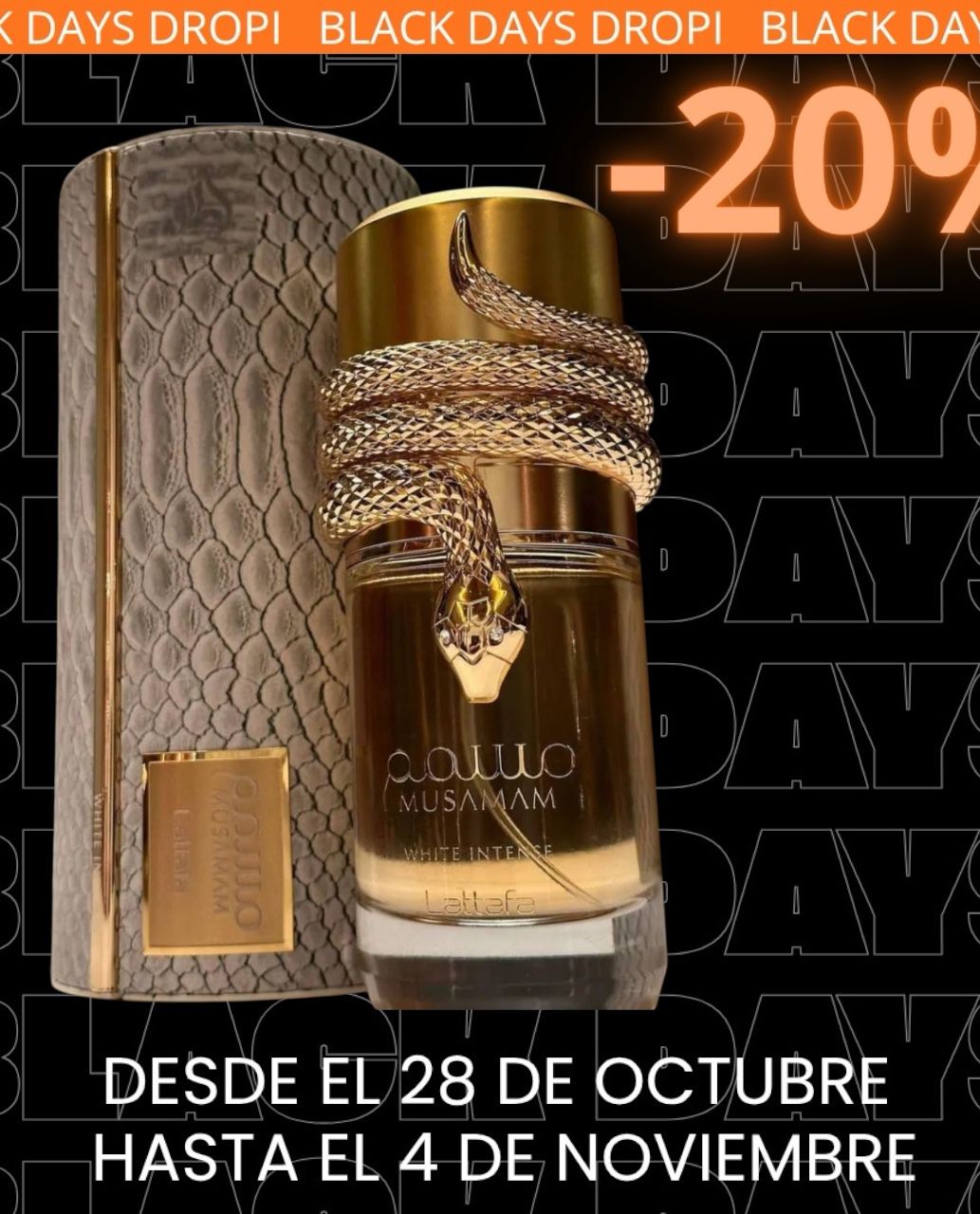 PERFUME MUSAMAM SERPIENTE PROMO