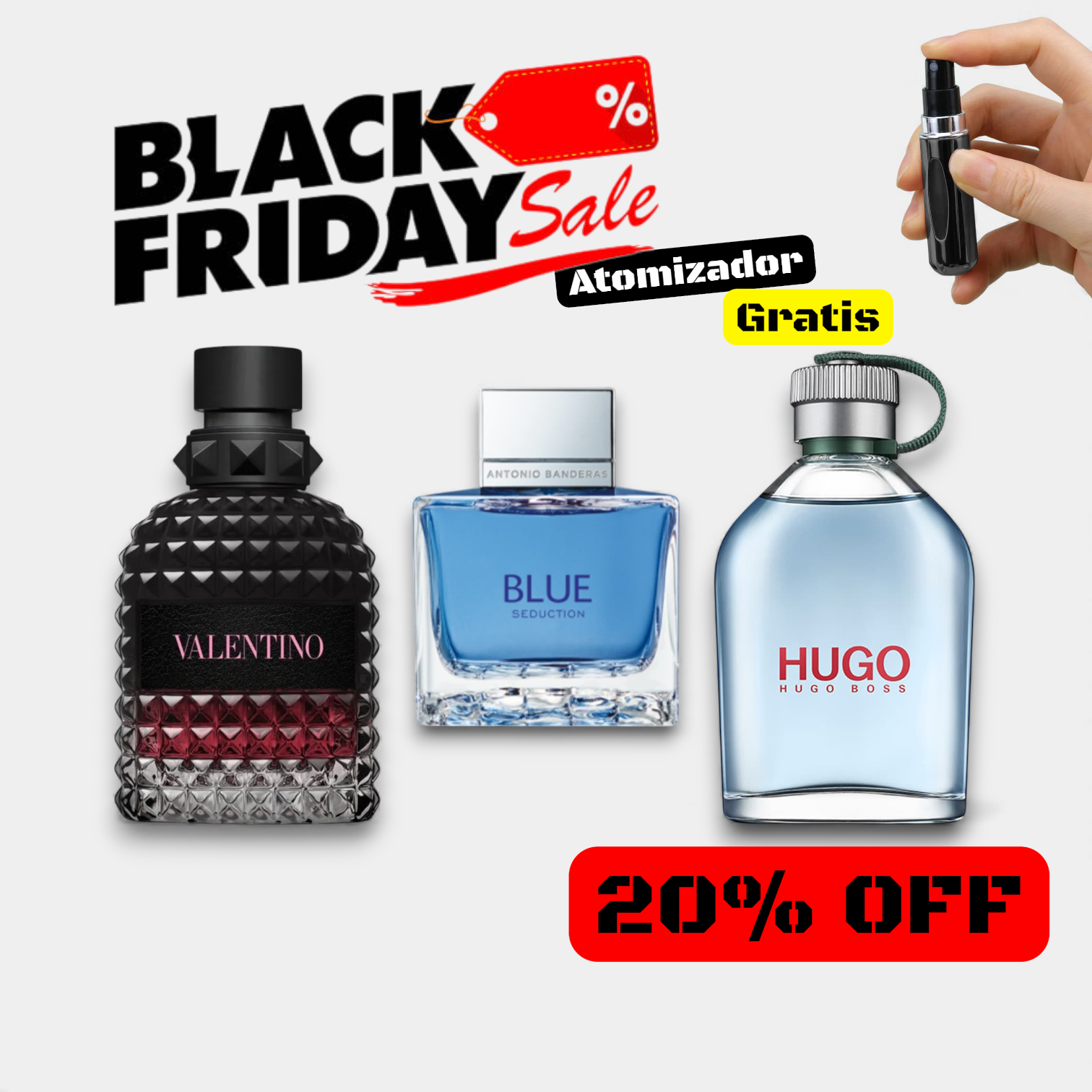 Miniatura 2 de HugoMan+Valentino+BlueSeduction+REGALO - CALIDAD 1.1 ELIXIR: 6 A 8 HORAS