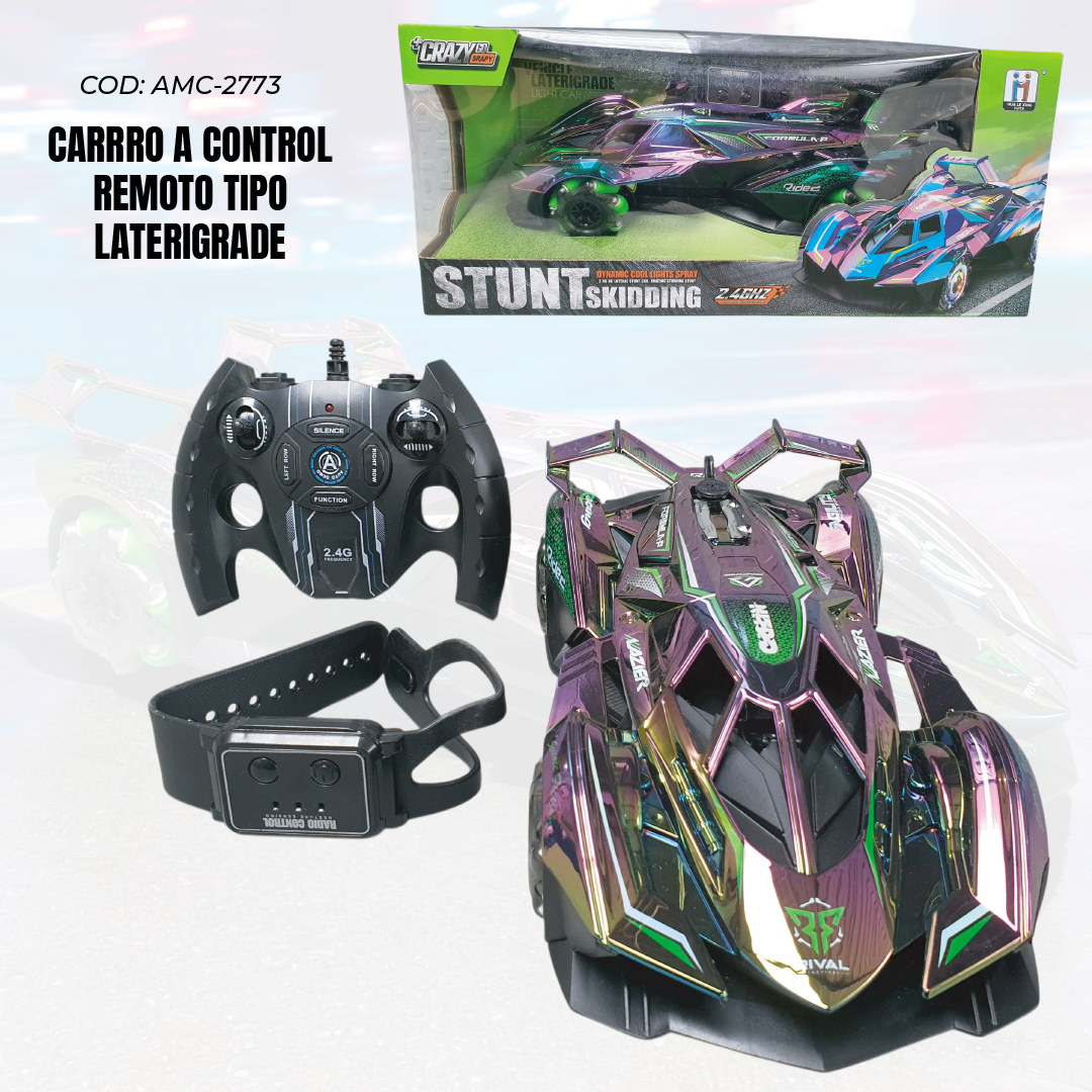 CARRO A CONTROL REMOTO TIPO LATERIGRADE