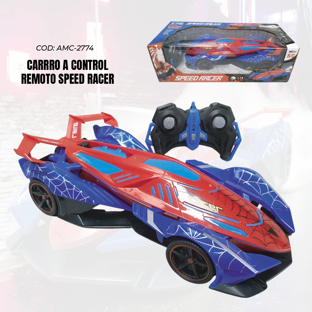 CARRO A CONTROL REMOTO SPEED RACER