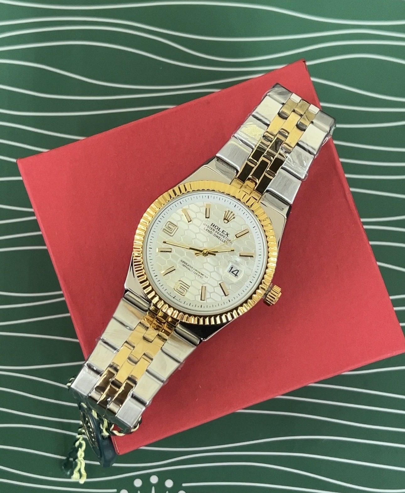 Vista 5 de ROLEX LAND WELLER - Color: Bicolor plata