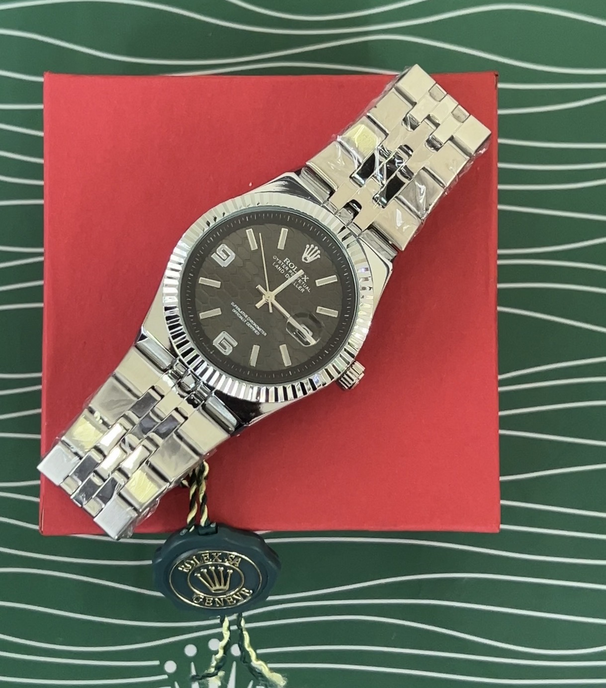 ROLEX LAND WELLER - Color: Plata x azul