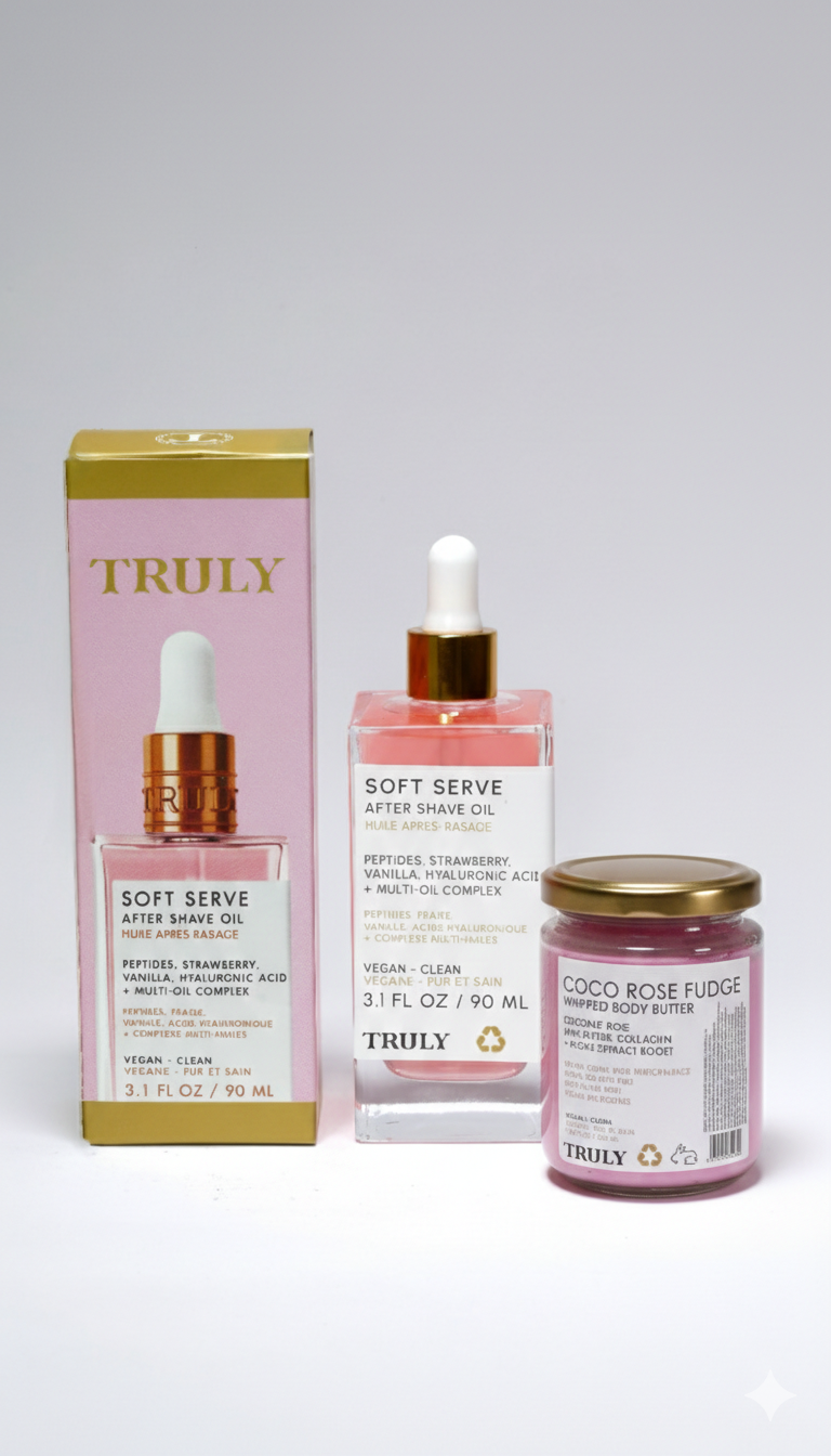 ACEITE TRULY + GLAZED DONUT Ý COCO ROSE