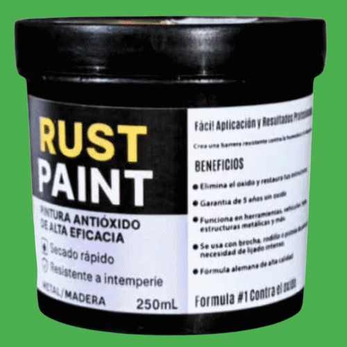 Miniatura 2 de RUST PAINT Pintura Antióxido - COLOR: NEGRO