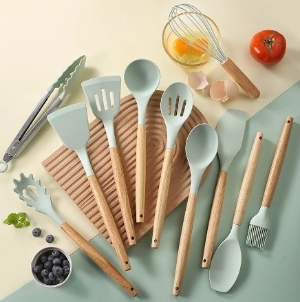 JUEGO DE 12 UTENSILIOS PARA COCINA