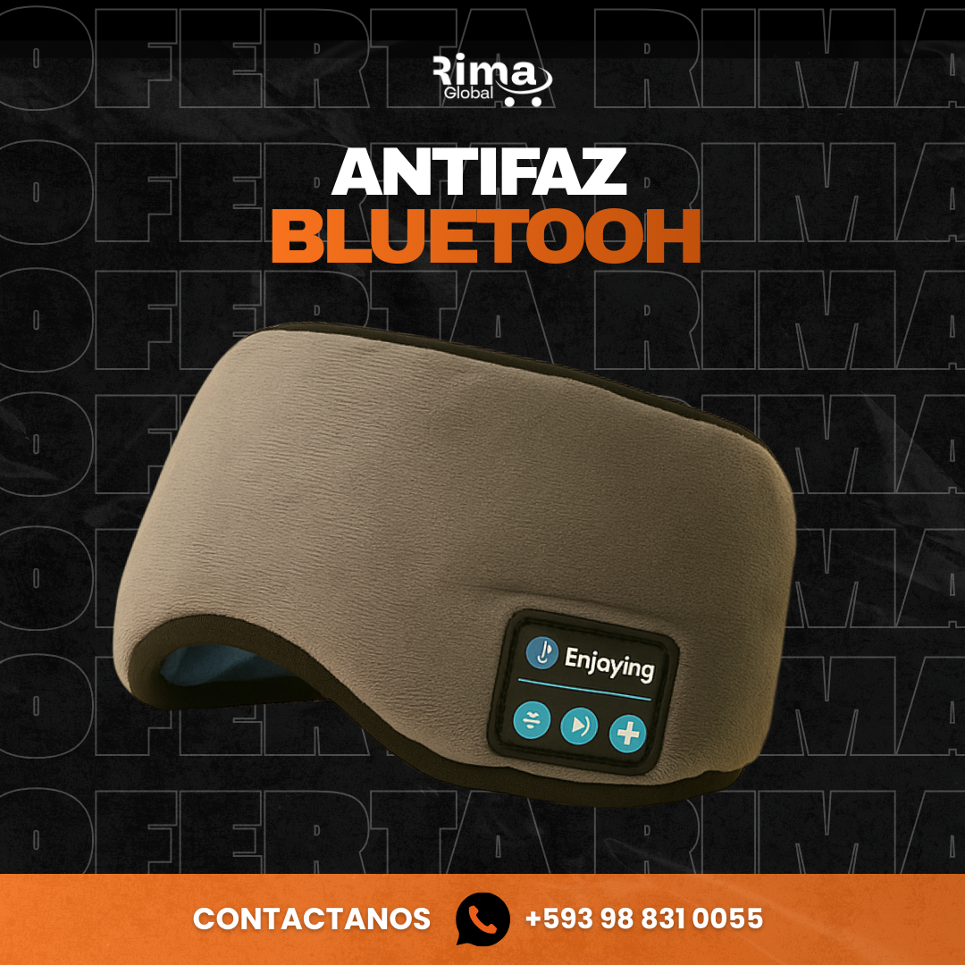 ANTIFAZ PARA DESCANSO CON BLUETOOH