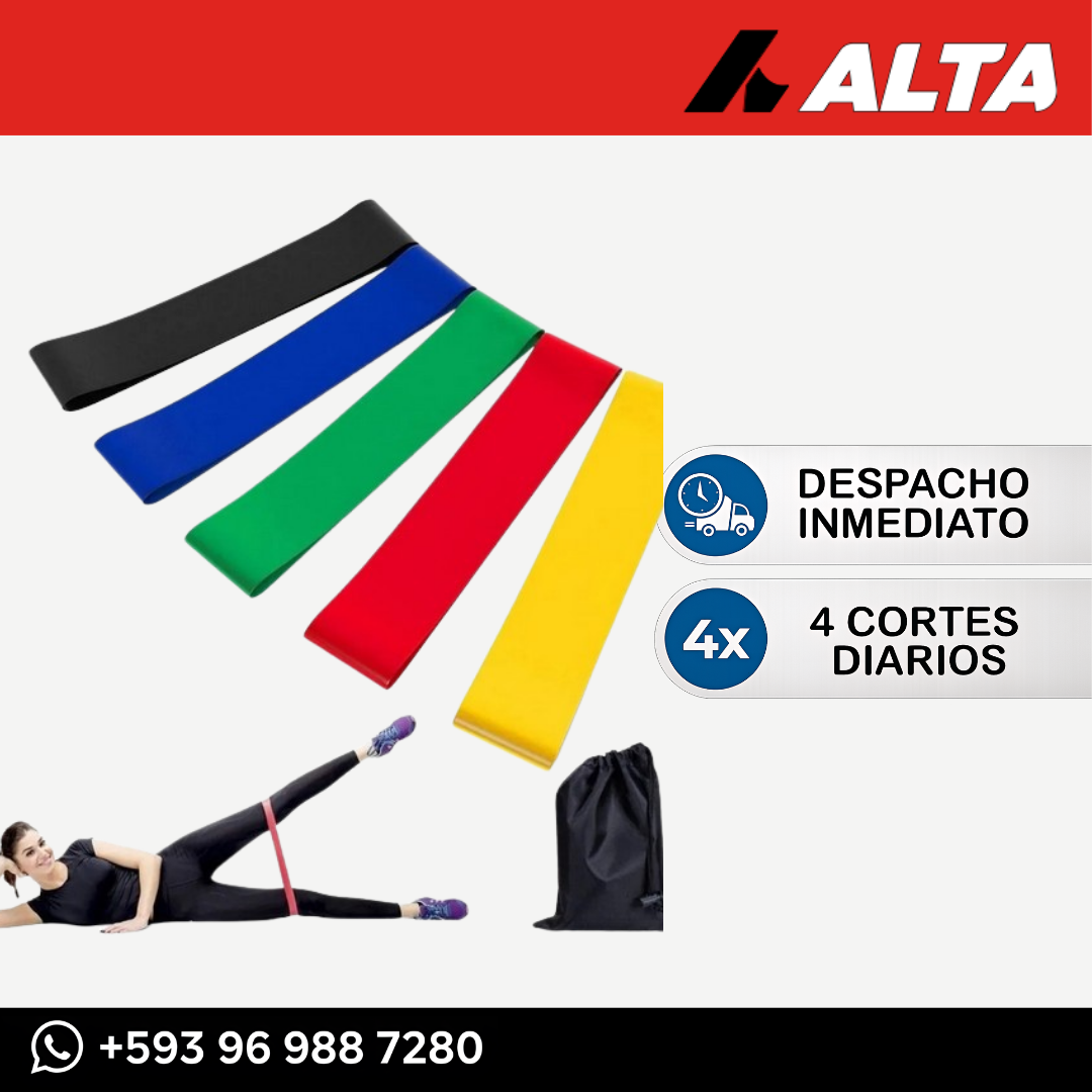 Ligas De Ejercicio Latex