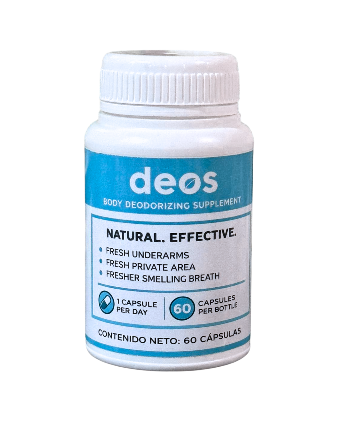 DEOS – BODY DEODORIZING SUPPLEMENT