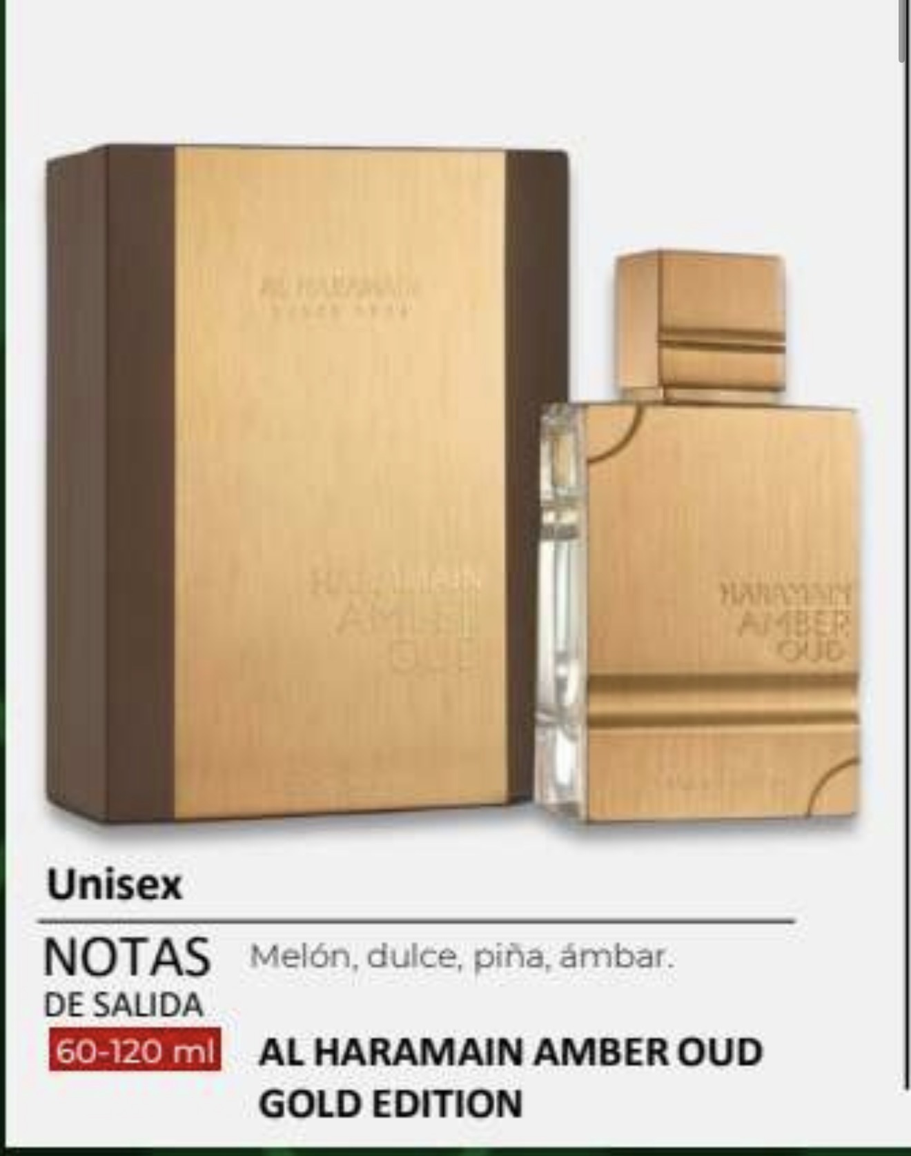 Al Haramain Amber Oud Gold café 1.1