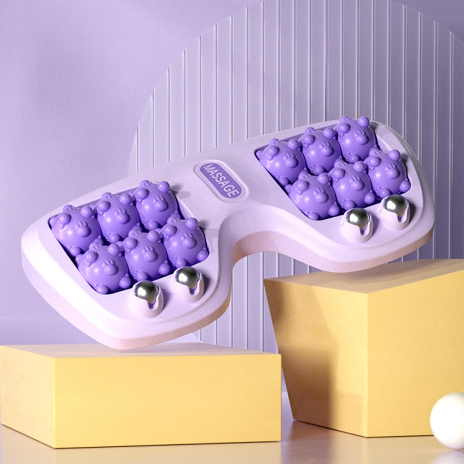 MASAJEADOR DE PIES CON RUEDA