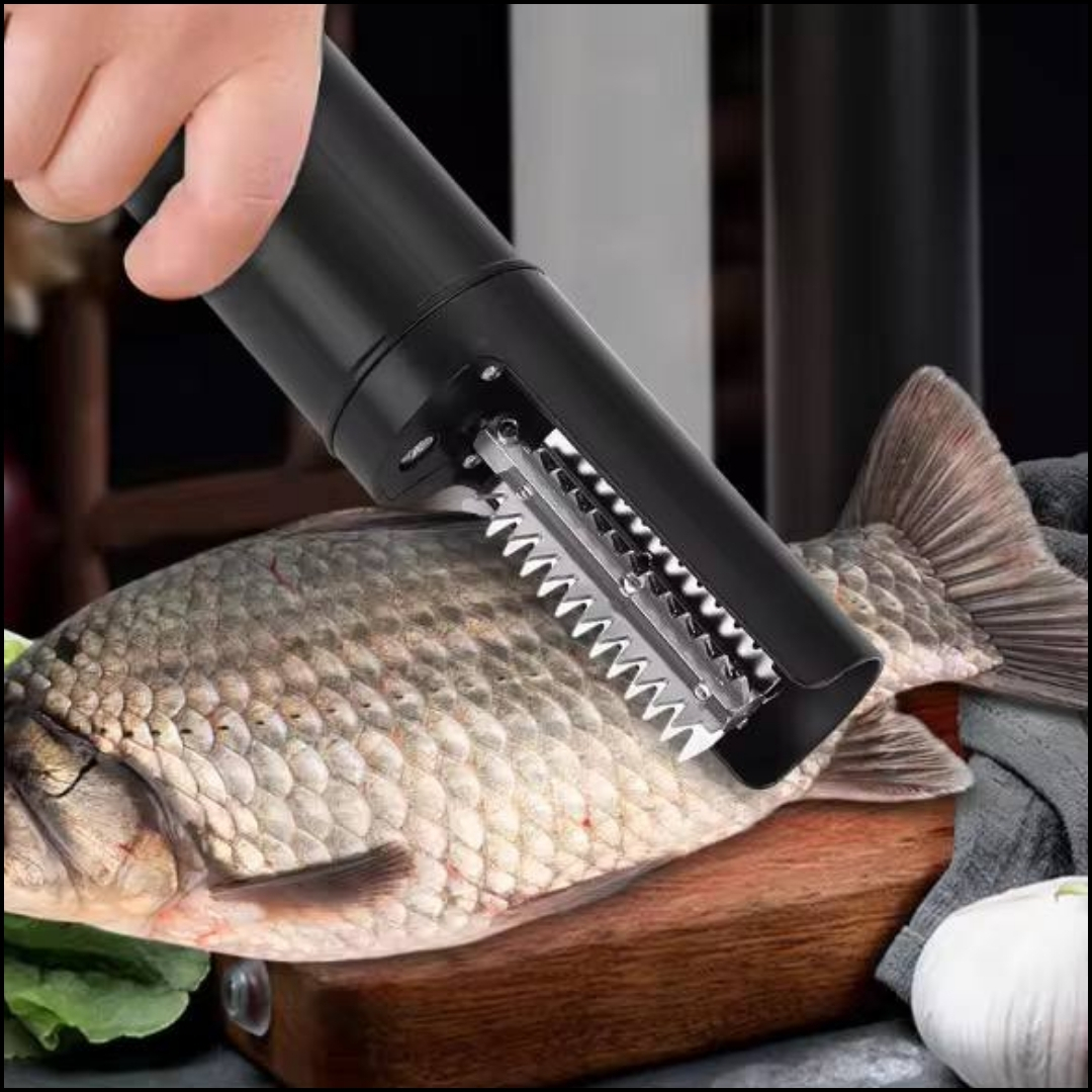Descamador de pescado electrico