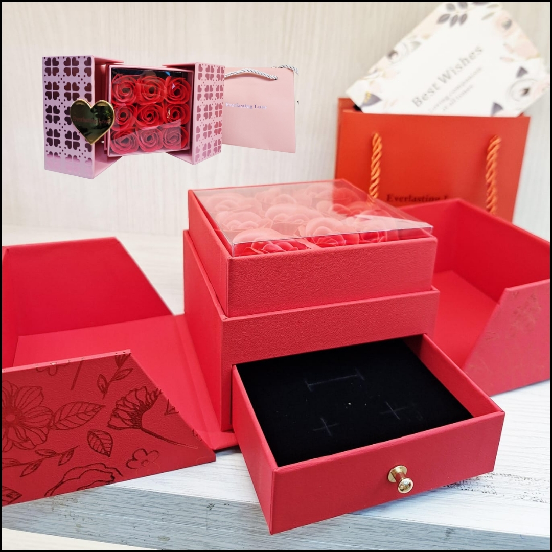 Cajitas joyeros para reloj y anillos