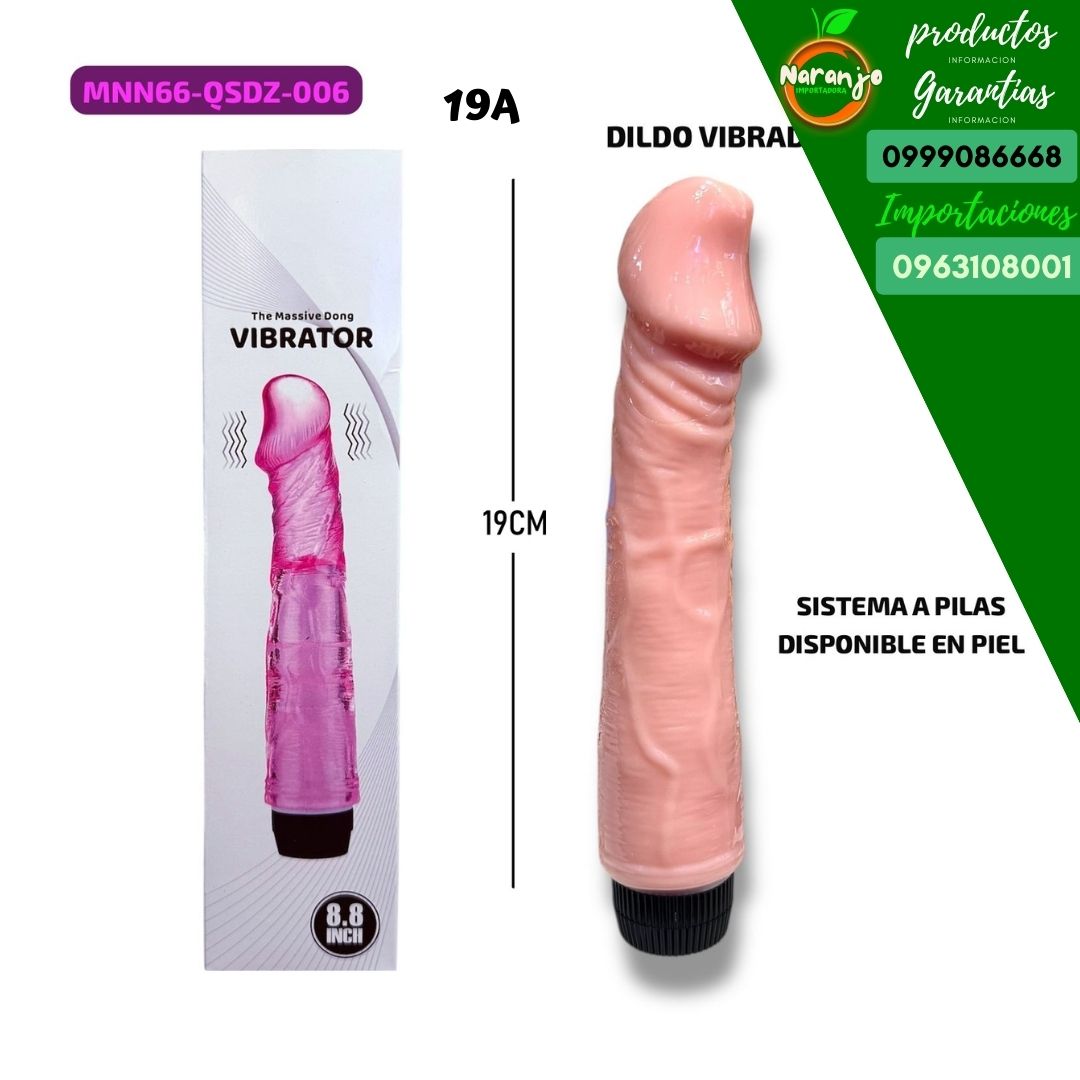 Dildo Consolador Silicona - MODELO: 19A